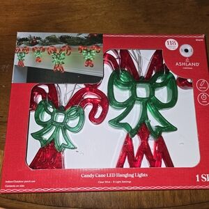 Ashland Festive Red and Green LED Candy Cane Lights